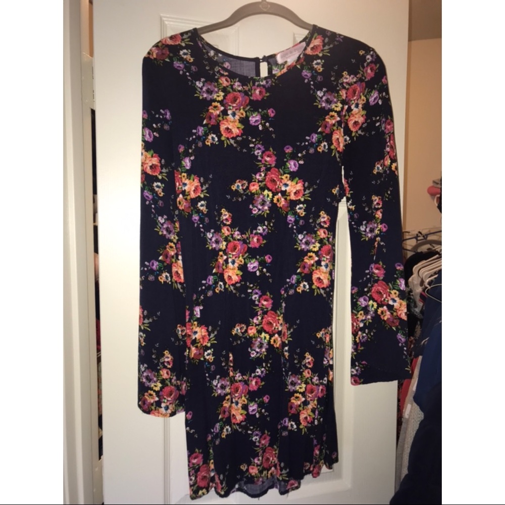 Boho Long Sleeved Dress